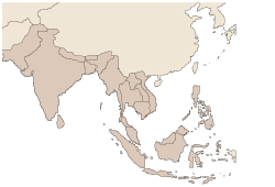 Image of Indian Subcontinent and Southeast Asia