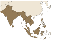 Image of Indian Subcontinent and Southeast Asia