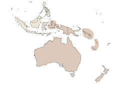 Image of Australia and the Pacific Islands